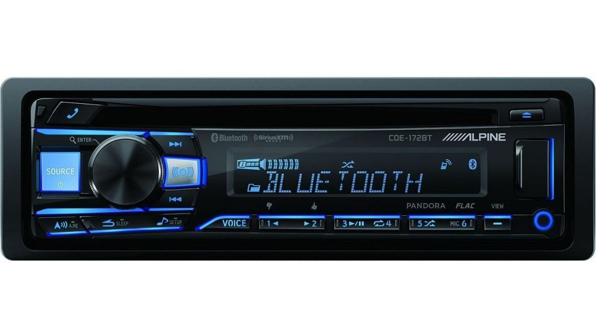 LXKLSZ Radio automática estéreo para coche Bluetooth Single DIN LCD Audio  Radio con control de aplicación Reproductor de MP3 soporta llamadas manos