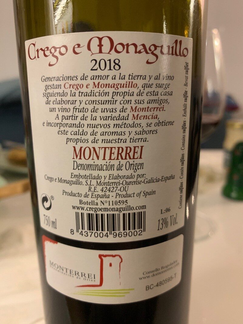 Crego e Monaguillo Precio Gadis: Delicioso vino gallego al mejor precio en tu supermercado de confianza